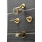 Kingston Brass KBX8143SVL Two-Handle Tub and Shower Faucet, Antique Brass KBX8143SVL - alternate 2